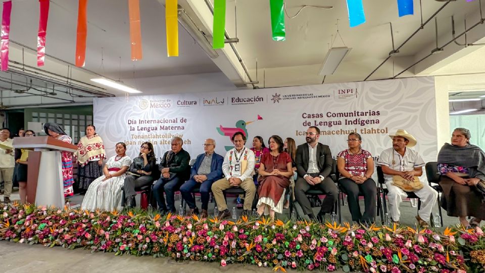 El director del INPI, Adelfo Regino Montes, durante la presentación de las CALI en la sede de la ULIM, destacó que la preservación de las lenguas es un compromiso innegociable del Gobierno de México.