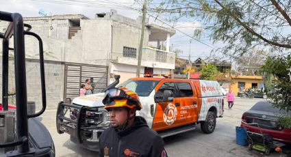 Hombre sufre una descarga eléctrica mientras limpiaba una azotea en Apodaca
