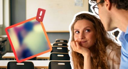 VIDEO | Polémica en telesecundaria de Tabasco: captan a maestra besando a alumno