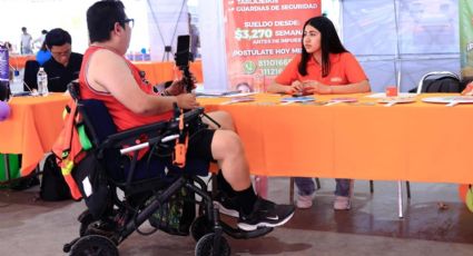 Realizan feria inclusiva de empleo en Guadalupe para vincular vacantes