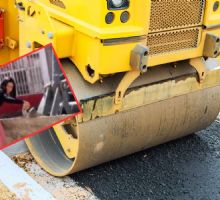 Joven cruza calle en excavadora para comprar tortillas; peculiar rescate conquista las redes