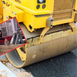 Joven cruza calle en excavadora para comprar tortillas; peculiar rescate conquista las redes sociales