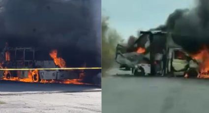 Reportan el incendio de dos vehículos en Apodaca y Linares: Esto es lo que sabemos