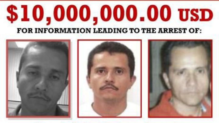 Con estas tres fotografías las autoridades buscaban localizar a 'El Mencho'