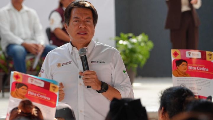 Mario Delgado anuncia registro de la Beca Rita Cetina 2026: apoyo de 2,500 pesos para estudiantes de primaria