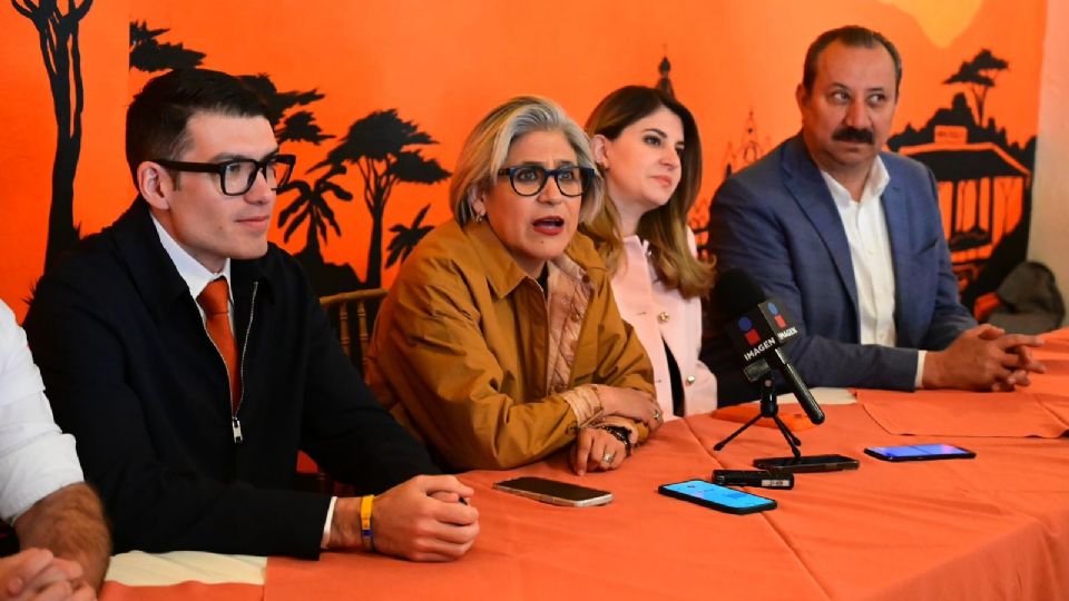 Sandra Pámanes Ortiz, Coordinadora de Movimiento Ciudadano en el Congreso Local.