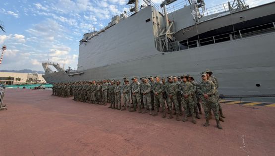 Armada de México despliega a 103 elementos para reforzar seguridad en Puerto Vallarta