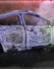 Foto descriptiva de: Prende fuego a vehículo y graba un video en referencia al CJNG