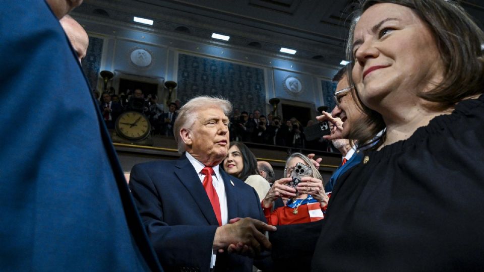 Trump resaltó su lucha contra el narcotráfico en México y Latinoamérica en su discurso.