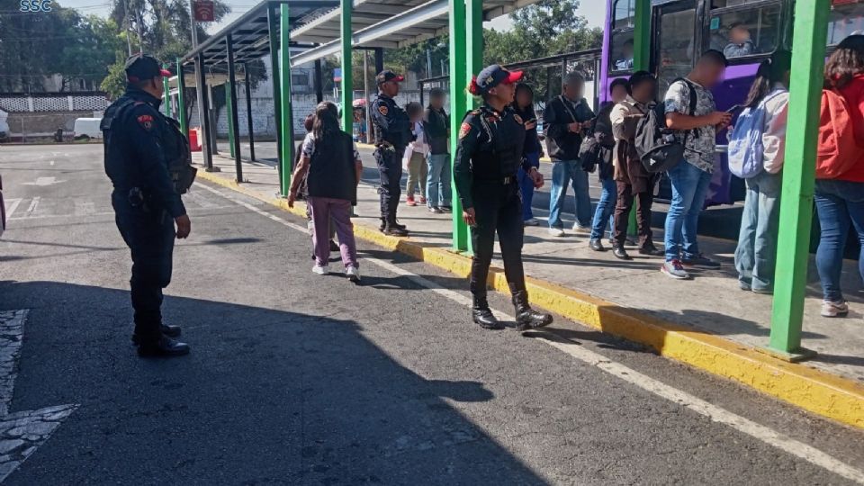 Implementan operativo Pasajero Seguro para prevenir delitos