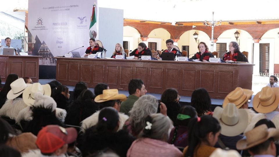 La SCJN celebra primera sesión fuera de la Ciudad de México.
