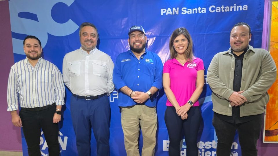 Policarpo Flores Peña encabezó el “Foro Ciudadano Acción y Futuro” donde mencionó posibles aspirantes del PAN en Santa Catarina.