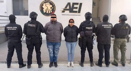 Persecución policiaca en Linares termina con detención de pareja y decomiso de narcóticos