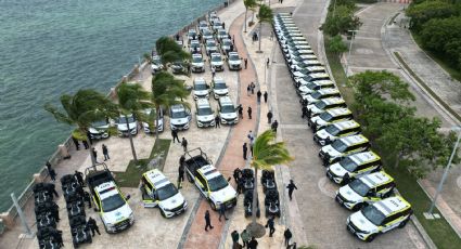 Blindan Cancún con 70 nuevas patrullas de alta tecnología