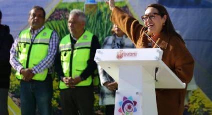 Azucena Cisneros inicia rescate de 19 camellones principales en Ecatepec