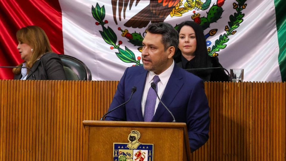 Tomás Montoya, diputado local de Morena en el Congreso de Nuevo León.
