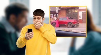 VIDEO | Mujer causa destrozos con un martillo en el auto de su ex pareja