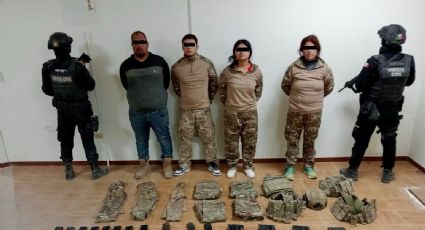 Capturan a cuatro personas armadas tras persecución en brechas de Doctor Arroyo