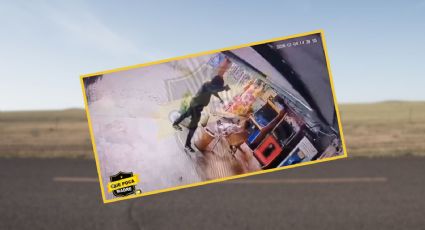 VIDEO | Asaltan negocio en carretera de Veracruz con arma de fuego