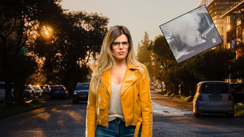 El fuego en la unidad se registró a la altura del parque Aztlán.