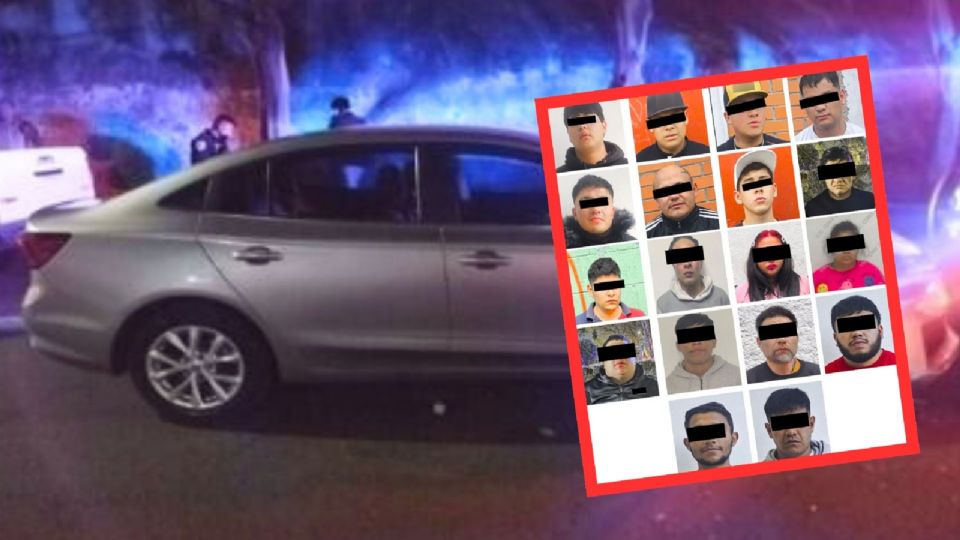 Todos los detenidos, incluyendo un menor de edad, fueron puestos a disposición del Ministerio Público.