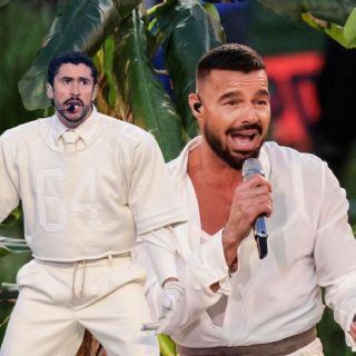 Ricky Martin se roba las miradas al verse más joven que Bad Bunny en el Super Bowl LX