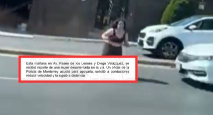 Municipio de Monterrey da más detalles sobre la joven que se lanzó a un auto en Leones
