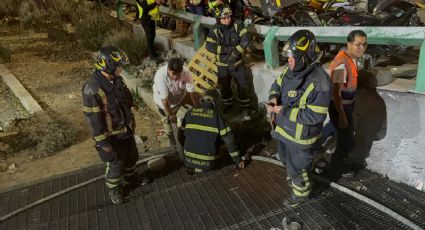 Bomberos sofocan conato de incendio en Glorieta de Insurgentes