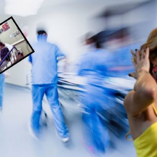 Trasladan de emergencia a hija de Geraldine Bazán y Gabriel Soto