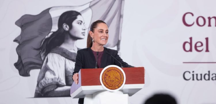 Presume Sheinbaum 44% reducción de homicidios dolosos desde septiembre de 2024