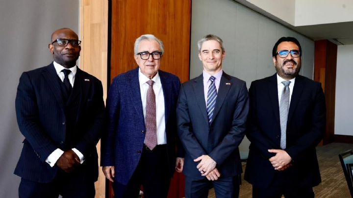 Rocha Moya se reúne con cónsul de Estados Unidos para fortalecer la cooperación