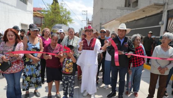 Plasman mensajes de género al inaugurar las nuevas calles de Ecatepec