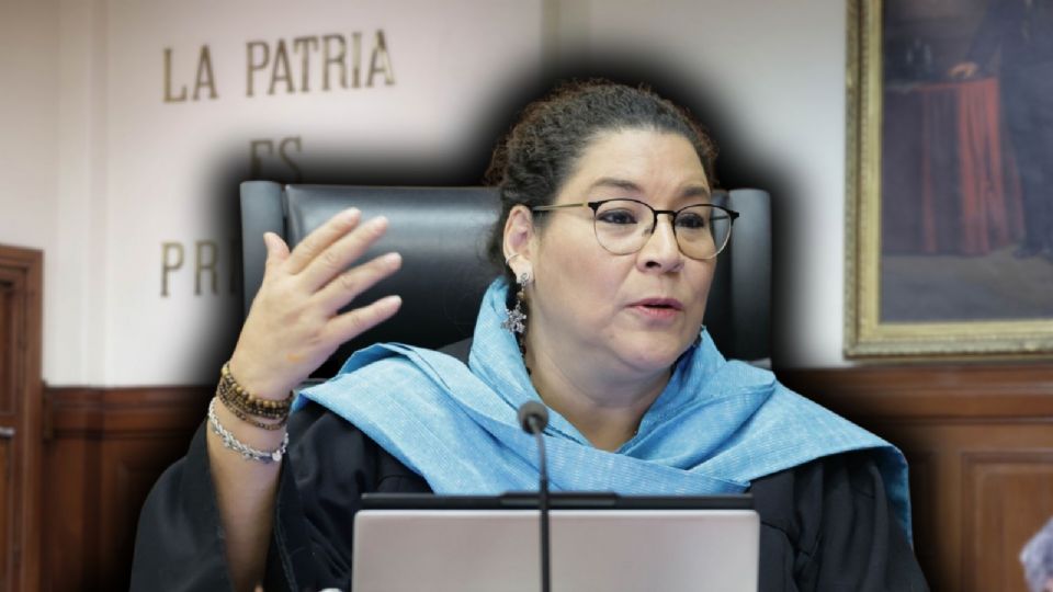 Un video captó a Lenia Batres realizando actividades ajenas al debate judicial.