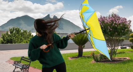 Ráfagas de hasta 100 km/h azotan Nuevo León: 145 incendios de pastizal y decenas de árboles caídos