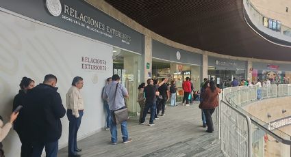 Reportan suspensión de trámites en Relaciones Exteriores por falta de luz en Paseo La Fe