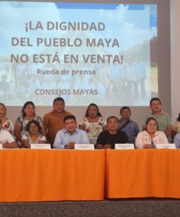 Representantes mayas exigen justicia en la CDMX y anuncian movilización en defensa del territorio