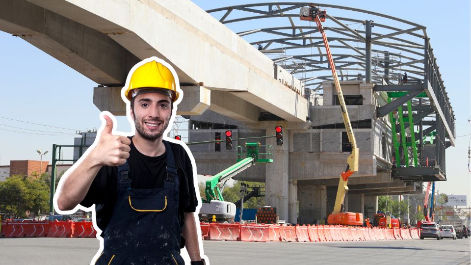 Avanzan las obras de las Líneas 4 y 6 del Metro de Monterrey, que conformarán el monorriel más largo de Latinoamérica.