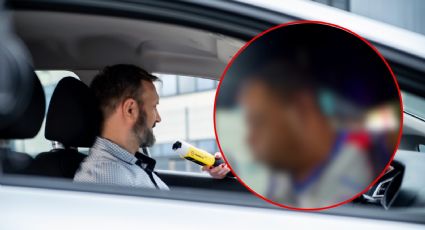 VIDEO | El colmo frente al alcoholímetro: Tomó medio litro de agua y ni así pudo soplar