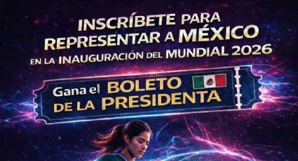 Domina el balón y gana el boleto 00001 para el partido inaugural del Mundial de Fútbol