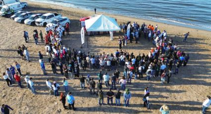 Sinaloa realiza limpieza simultánea de playas en 11 municipios
