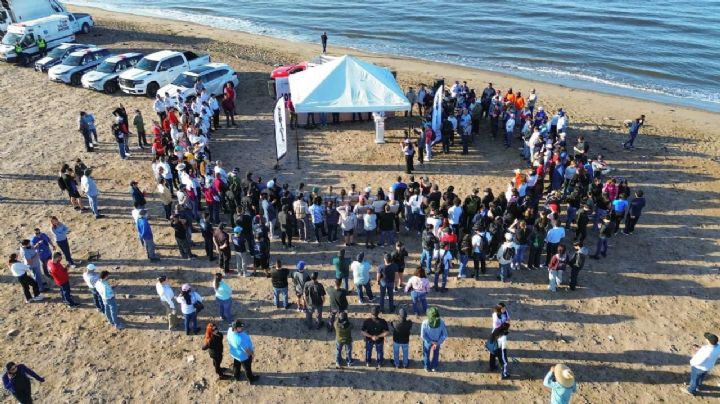 Sinaloa realiza limpieza simultánea de playas en 11 municipios