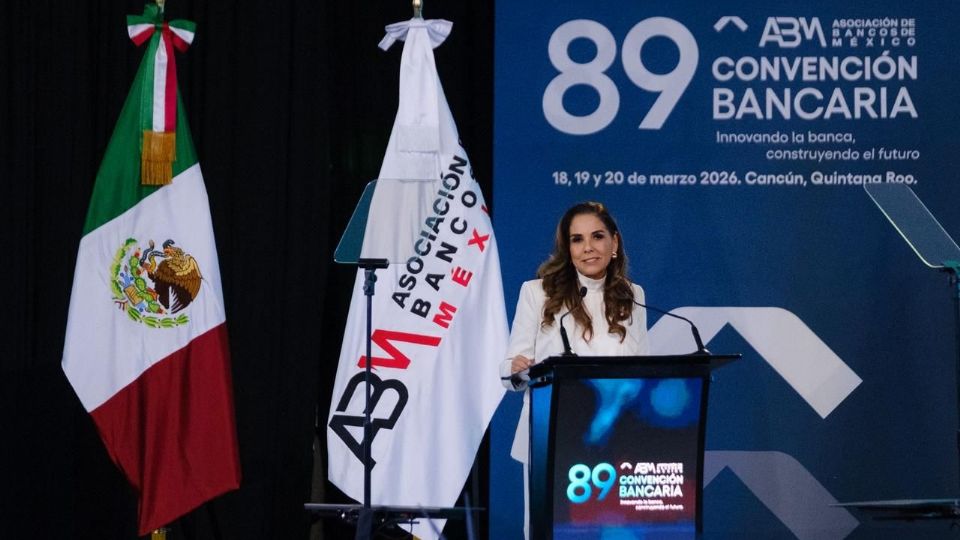 Mara Lezama anuncia la creación del Distrito Financiero y Tecnológico en Cancún.