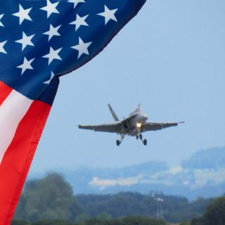 F-15 de Estados Unidos cae en Kuwait; el momento quedó grabado (Video)