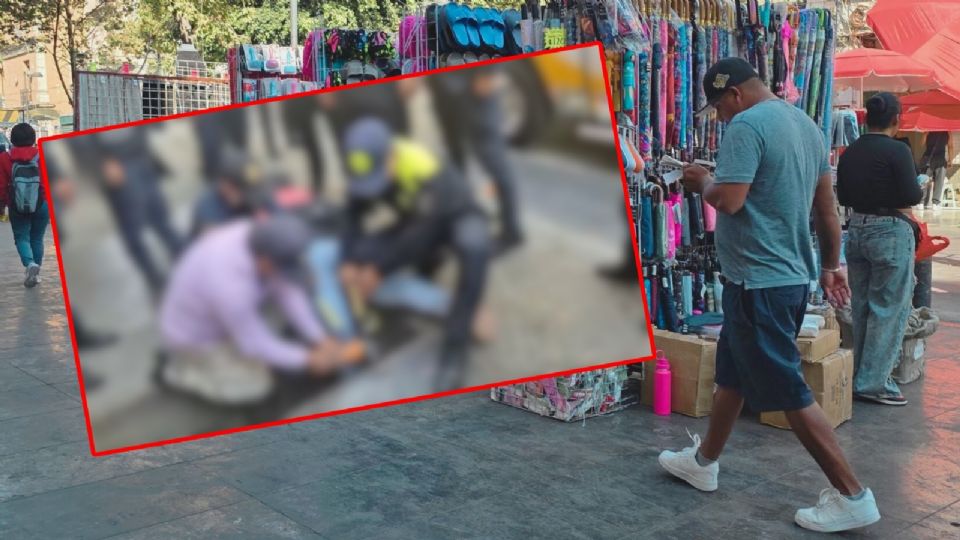 El incidente, donde una mujer cae en rejilla, ocurrió en la calle Isabel La Católica y movilizó a los servicios de emergencia.