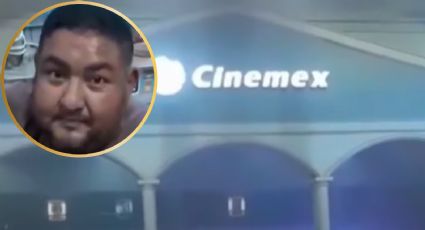 VIDEO: Héroe anónimo combate incendio en cine de Juárez con seis extintores