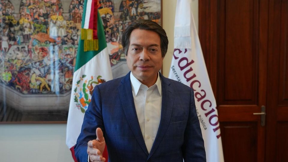 Mario Delgado, secretario de Educación Pública.