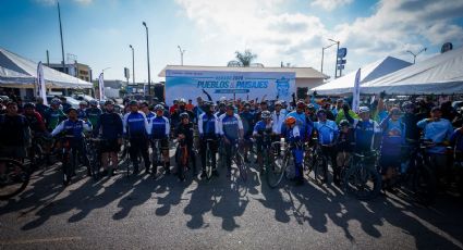 Cuidado del agua: Más de 2,500 ciclistas ruedan en Sinaloa por la sostenibilidad