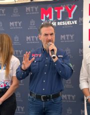 Foto descriptiva de: Inauguran corredor “Balones con Arte Regio” rumbo al Mundial 2026 en Monterrey