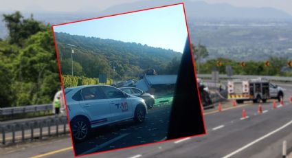 Cierre total en la autopista México - Cuernavaca: Alternativas viales tras fuerte accidente
