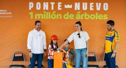 Gobierno de Nuevo León alcanza récord ambiental: siembra 1 millón de árboles en todo el estado